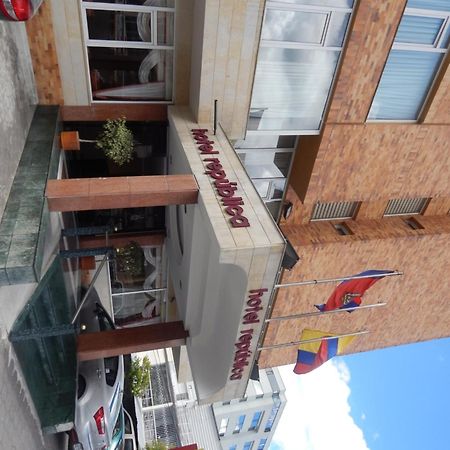 Hotel Republica Quito Eksteriør bilde