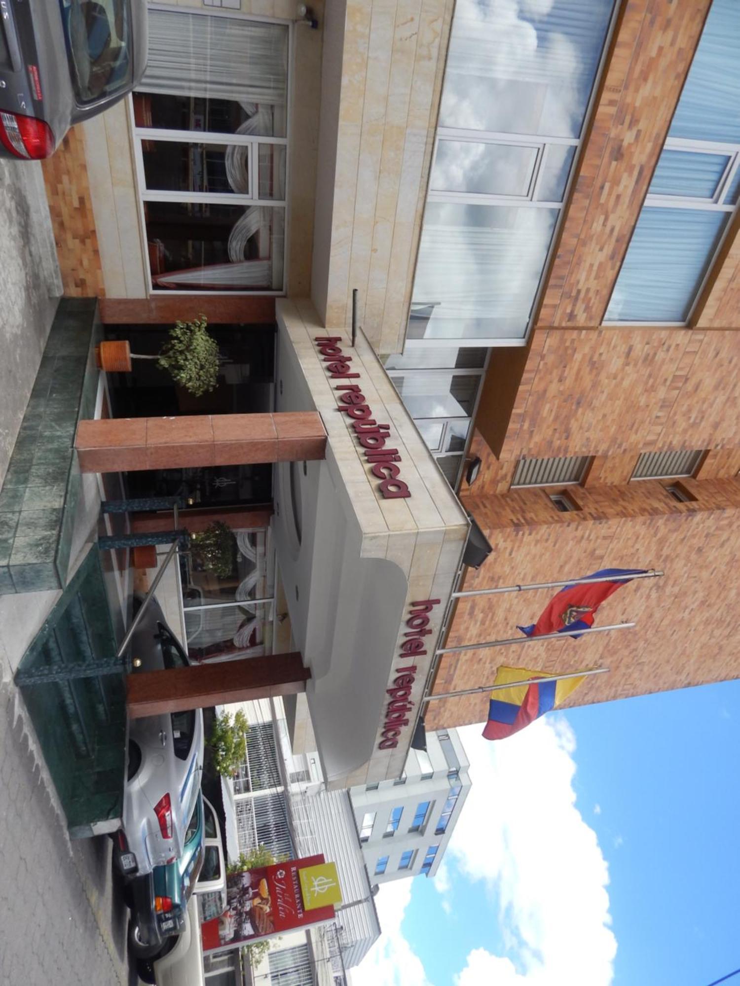 Hotel Republica Quito Eksteriør bilde